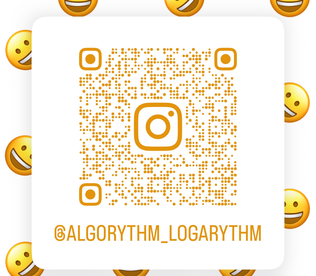 Instagram QR · @algorythm_logarythm
